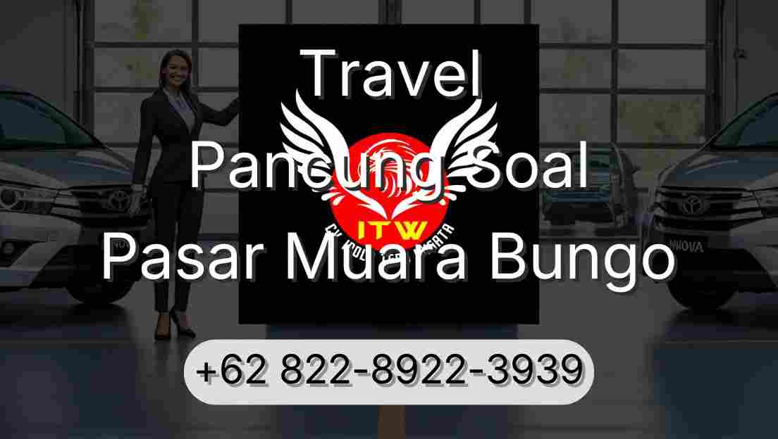 Travel Pancung Soal Pasar Muara Bungo