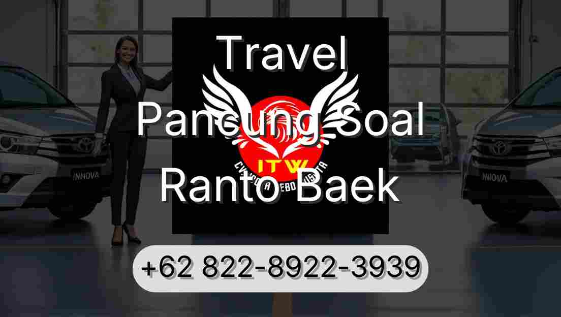 Travel Pancung Soal Ranto Baek