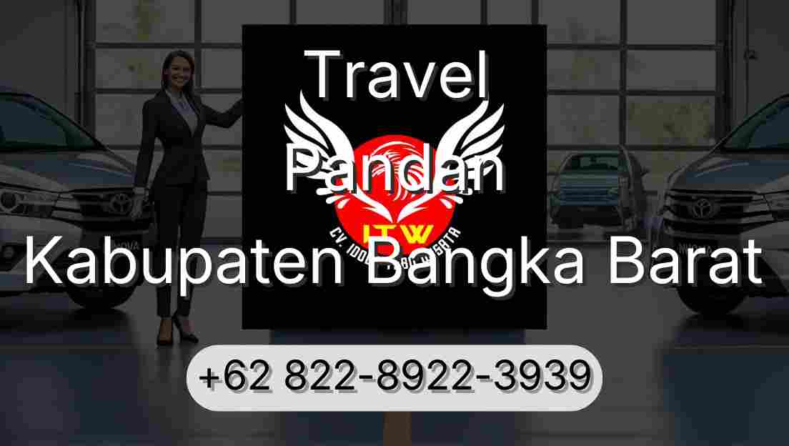 Travel Pandan Kabupaten Bangka Barat