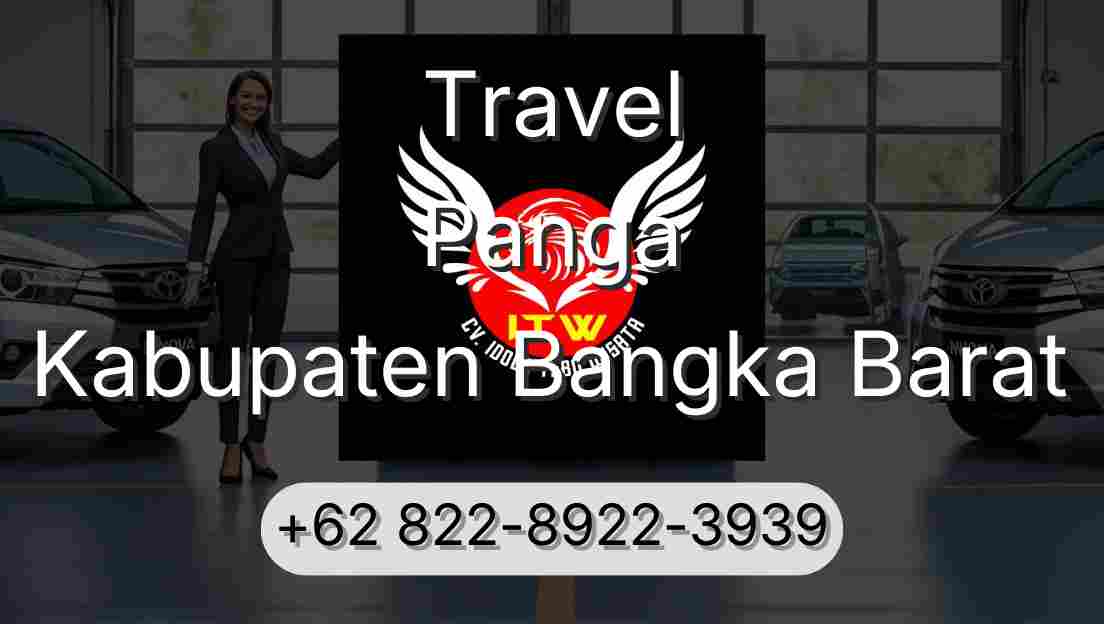 Travel Panga Kabupaten Bangka Barat