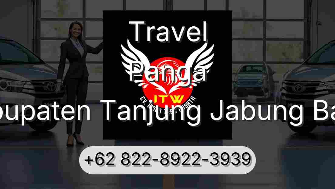 Travel Panga Kabupaten Tanjung Jabung Barat