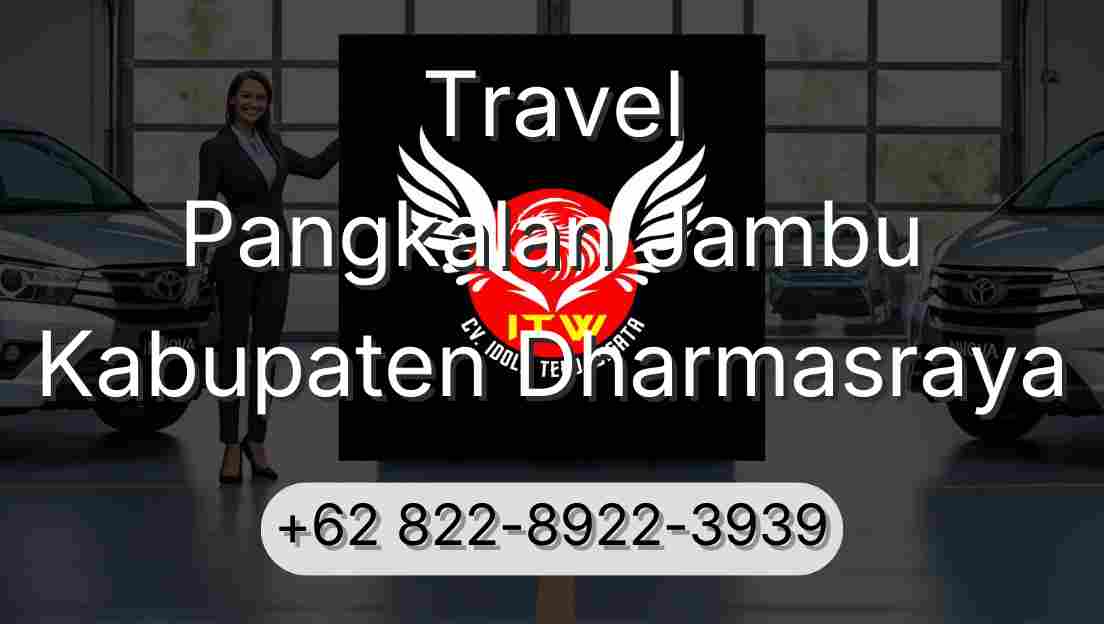 Travel Pangkalan Jambu Kabupaten Dharmasraya