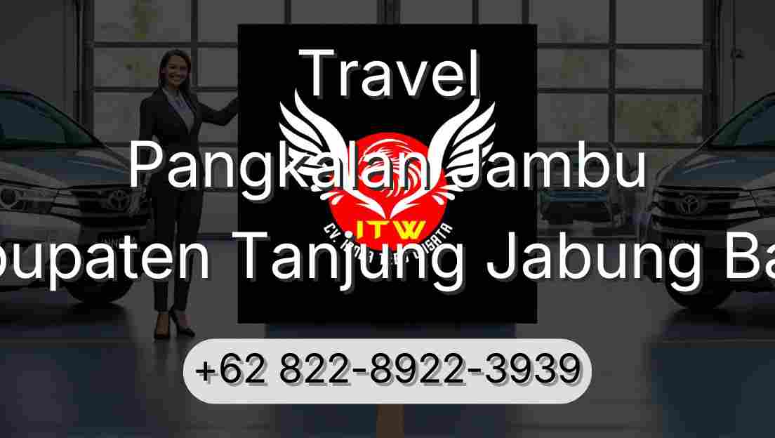 Travel Pangkalan Jambu Kabupaten Tanjung Jabung Barat