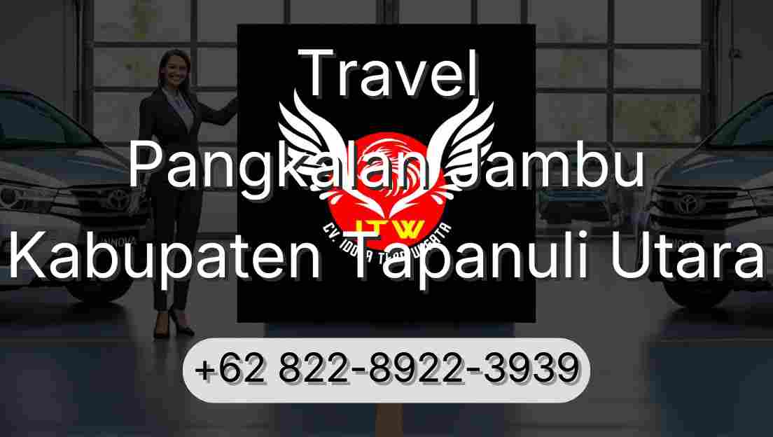 Travel Pangkalan Jambu Kabupaten Tapanuli Utara