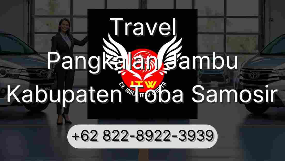 Travel Pangkalan Jambu Kabupaten Toba Samosir