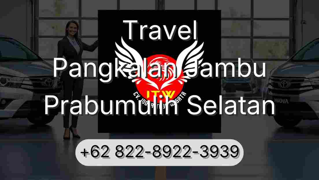 Travel Pangkalan Jambu Prabumulih Selatan