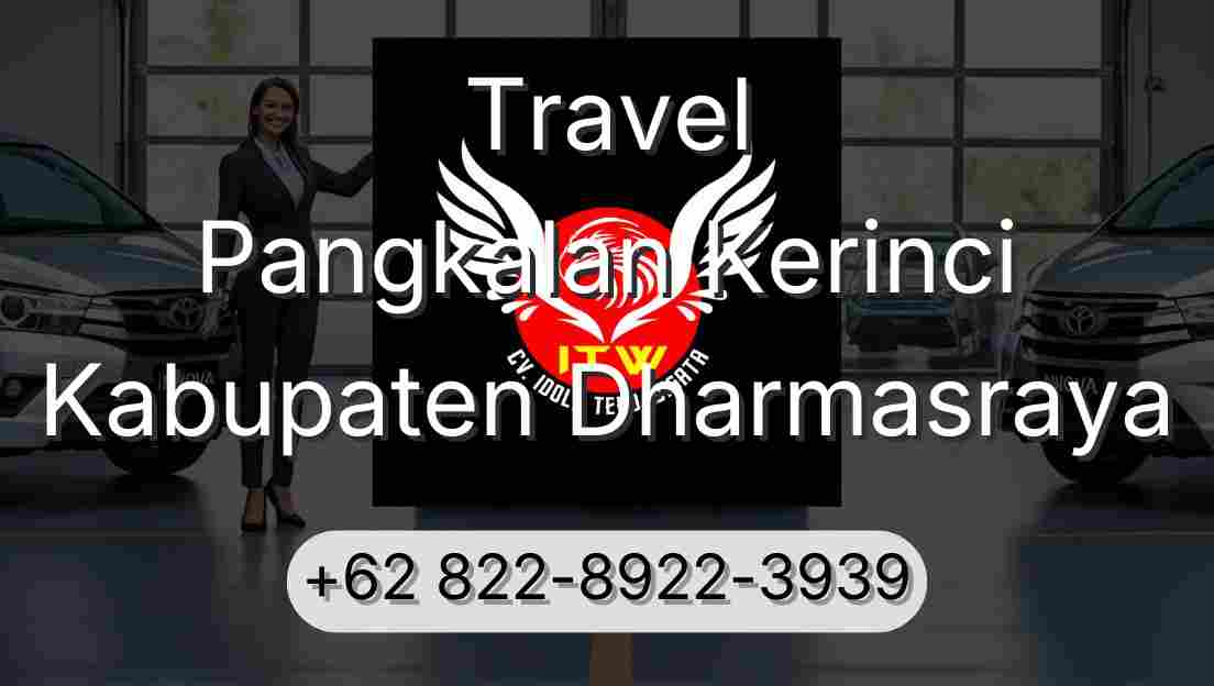 Travel Pangkalan Kerinci Kabupaten Dharmasraya