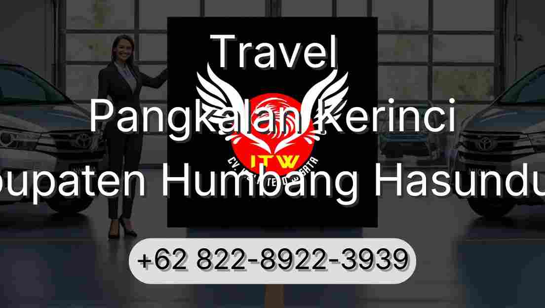 Travel Pangkalan Kerinci Kabupaten Humbang Hasundutan
