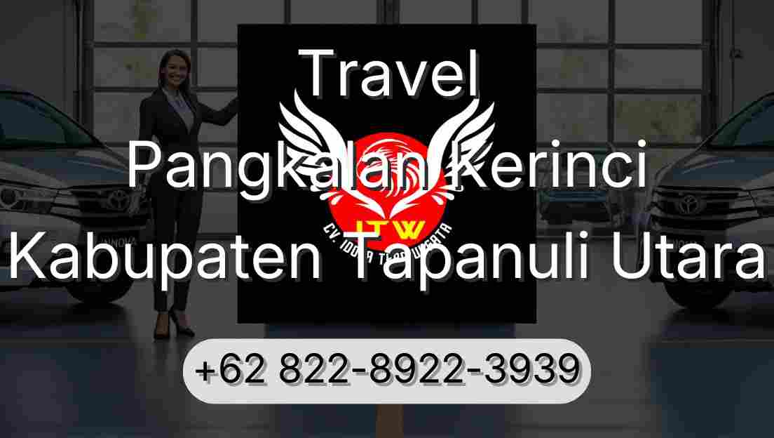Travel Pangkalan Kerinci Kabupaten Tapanuli Utara