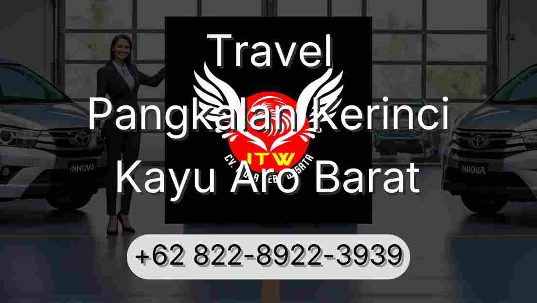 Travel Pangkalan Kerinci Kayu Aro Barat