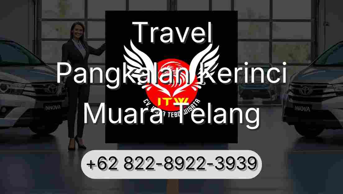 Travel Pangkalan Kerinci Muara Telang