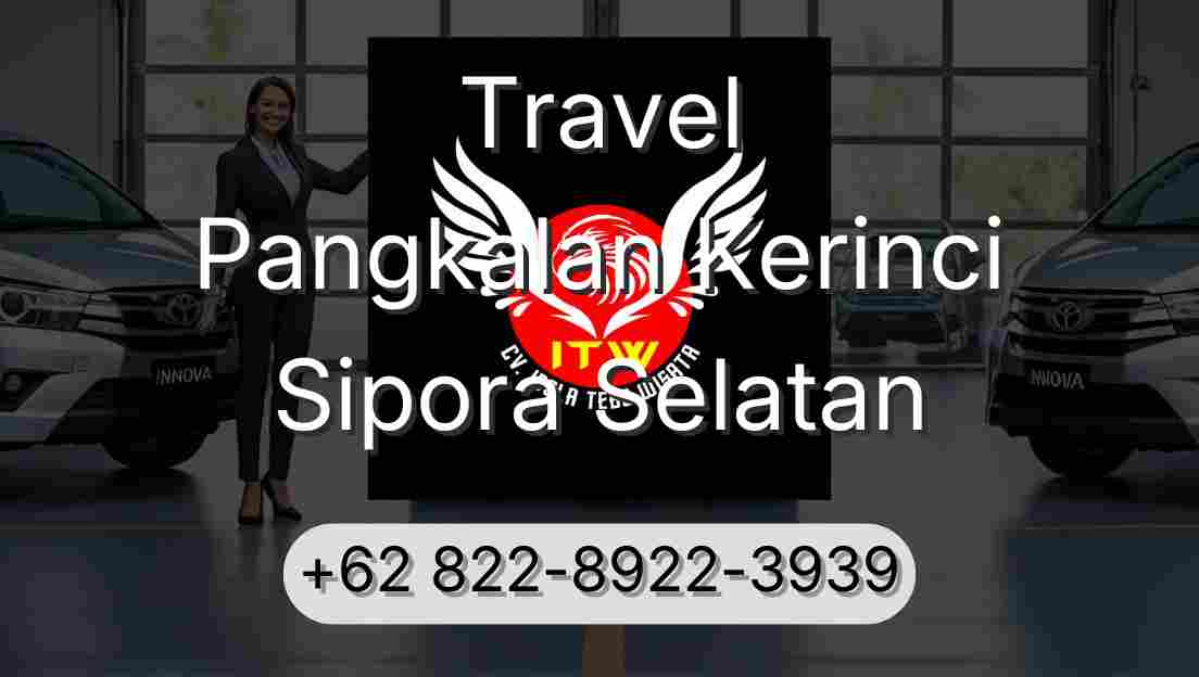 Travel Pangkalan Kerinci Sipora Selatan