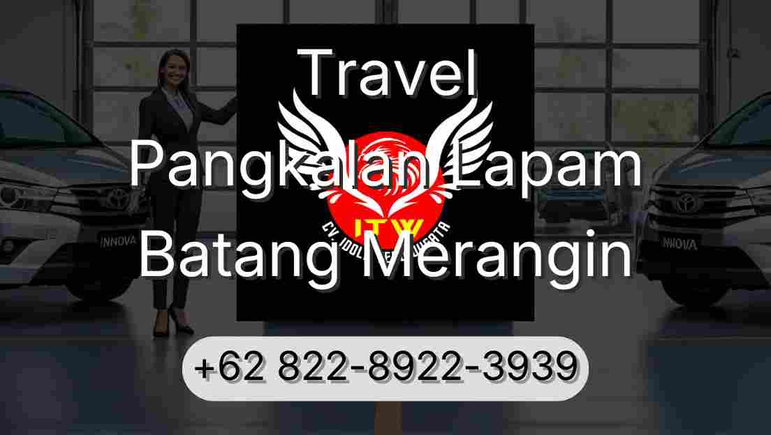 Travel Pangkalan Lapam Batang Merangin