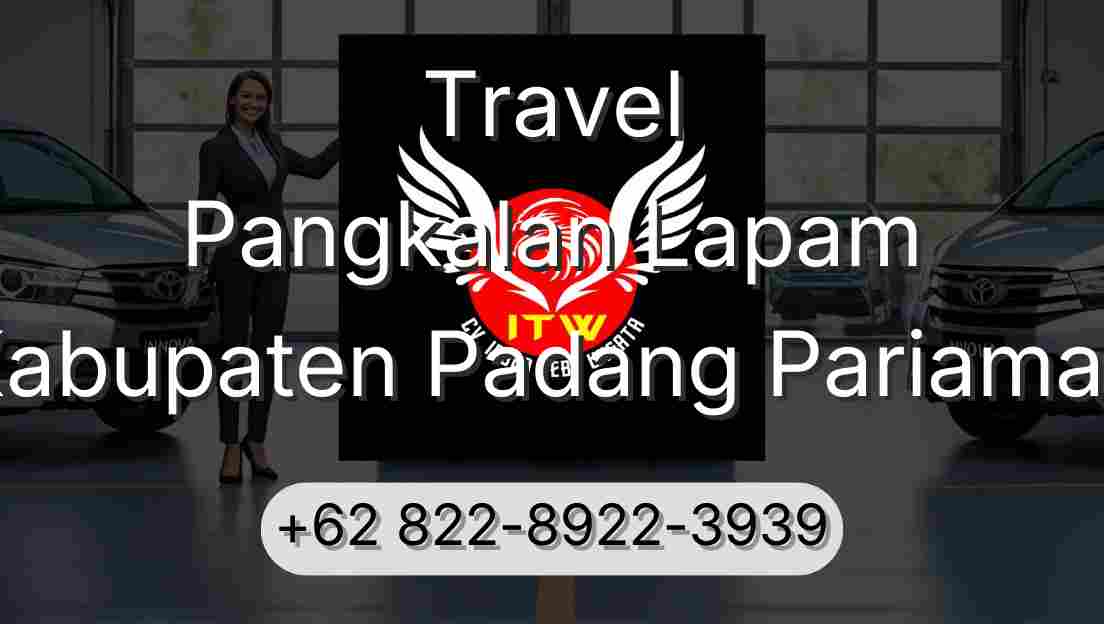 Travel Pangkalan Lapam Kabupaten Padang Pariaman