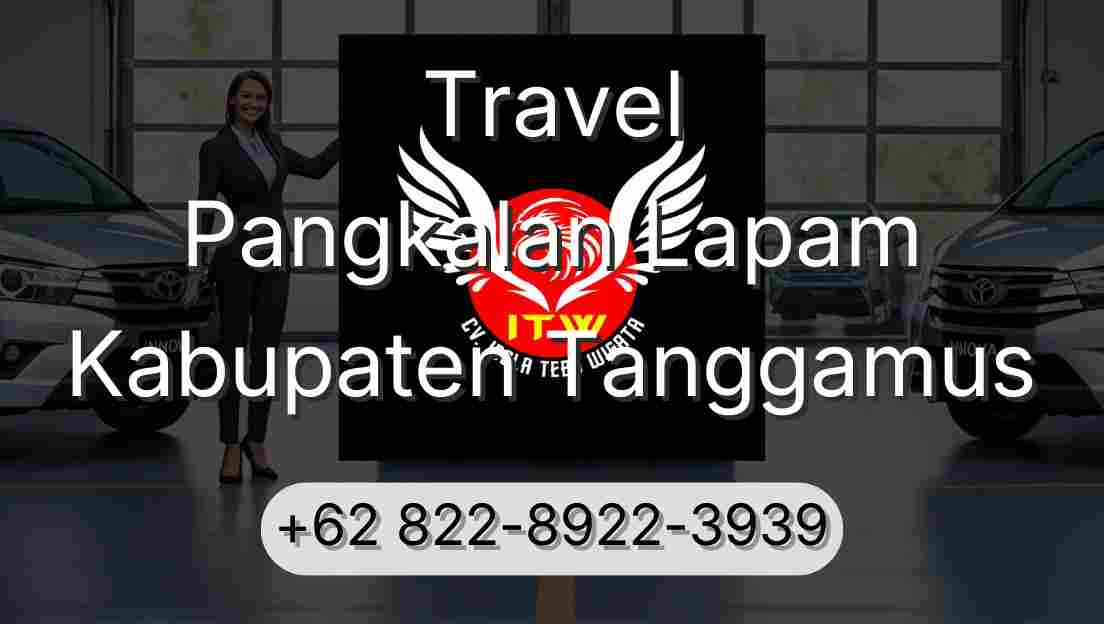 Travel Pangkalan Lapam Kabupaten Tanggamus