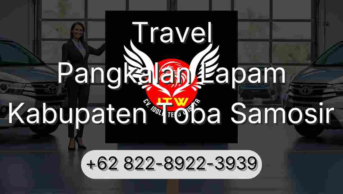 Travel Pangkalan Lapam Kabupaten Toba Samosir