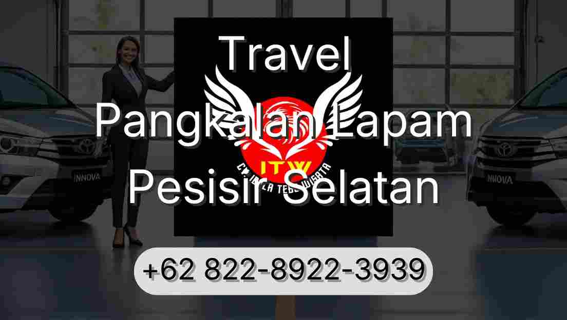 Travel Pangkalan Lapam Pesisir Selatan