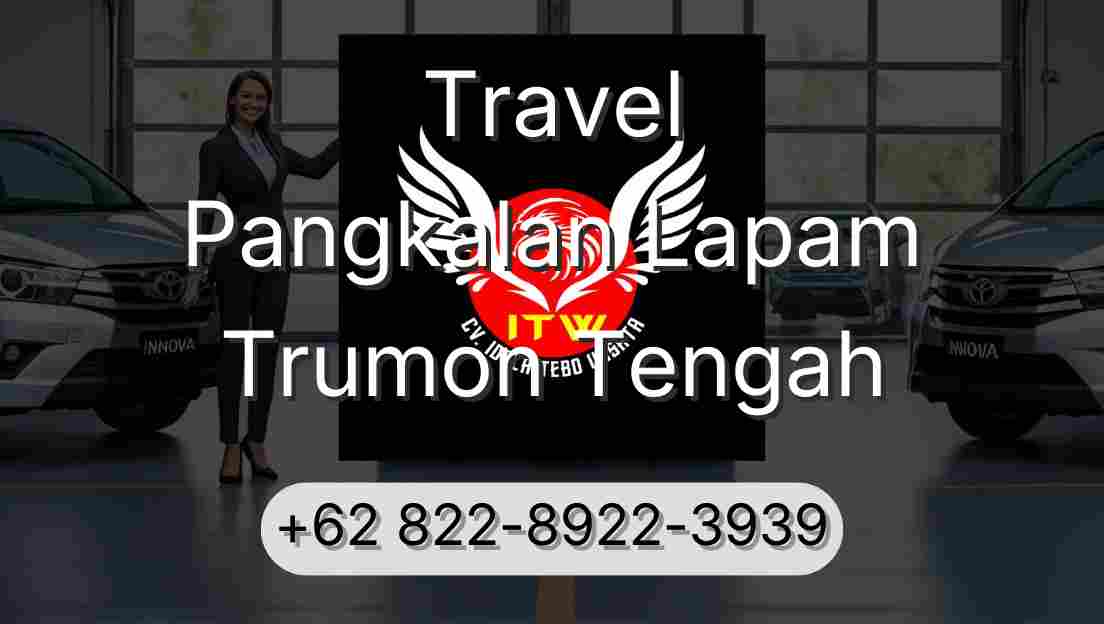 Travel Pangkalan Lapam Trumon Tengah