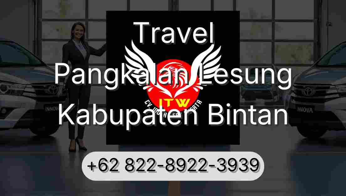 Travel Pangkalan Lesung Kabupaten Bintan