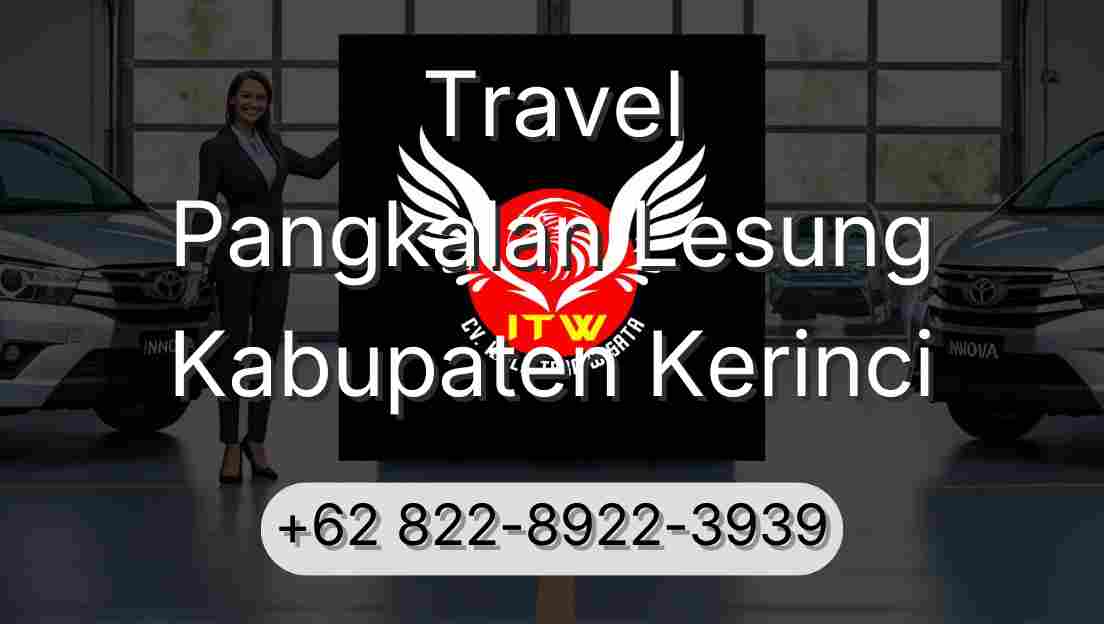 Travel Pangkalan Lesung Kabupaten Kerinci