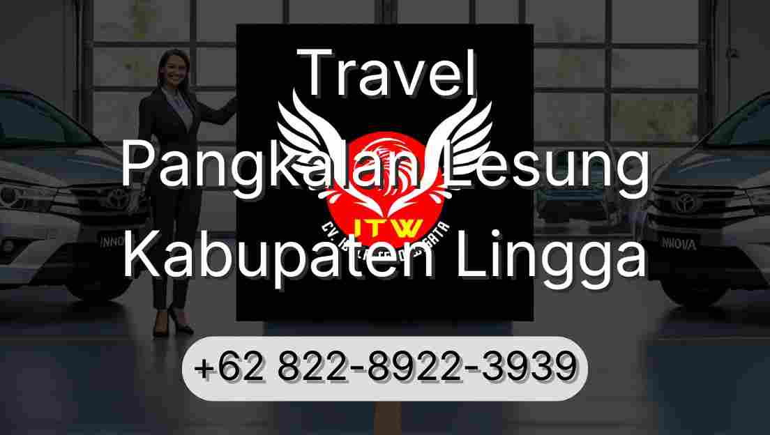 Travel Pangkalan Lesung Kabupaten Lingga