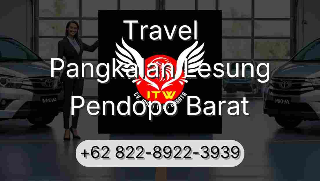 Travel Pangkalan Lesung Pendopo Barat