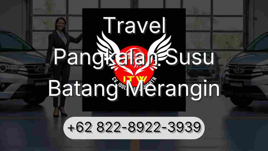 Travel Pangkalan Susu Batang Merangin