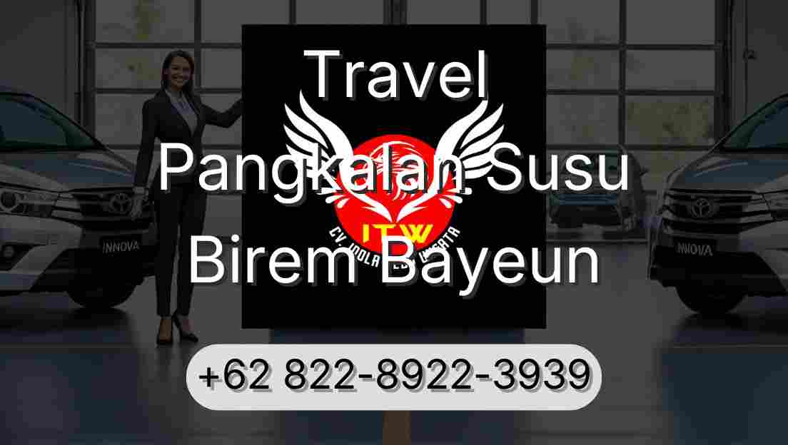 Travel Pangkalan Susu Birem Bayeun