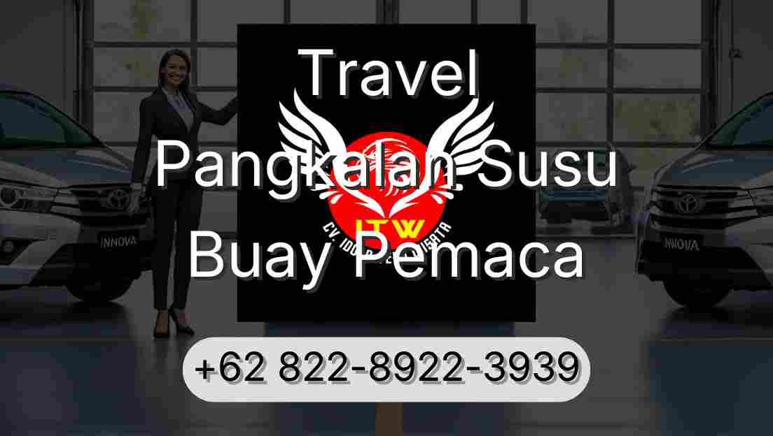 Travel Pangkalan Susu Buay Pemaca