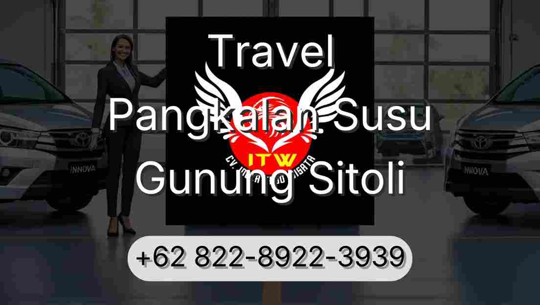 Travel Pangkalan Susu Gunung Sitoli