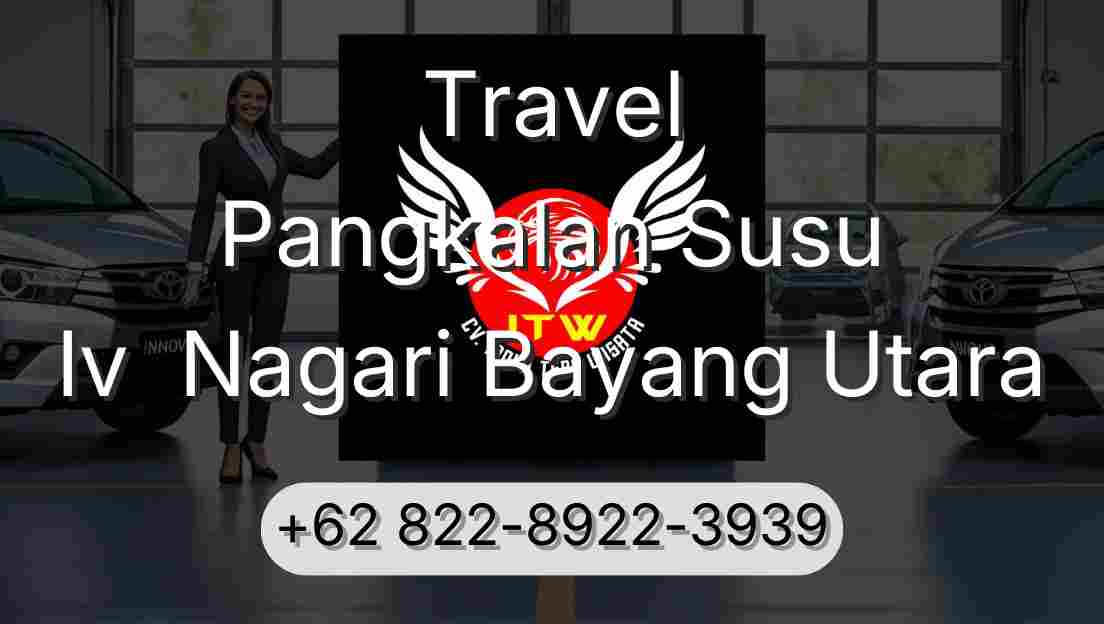 Travel Pangkalan Susu Iv  Nagari Bayang Utara