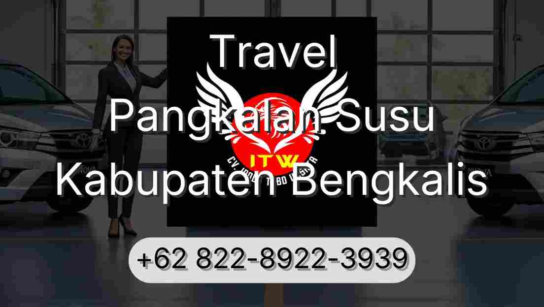 Travel Pangkalan Susu Kabupaten Bengkalis