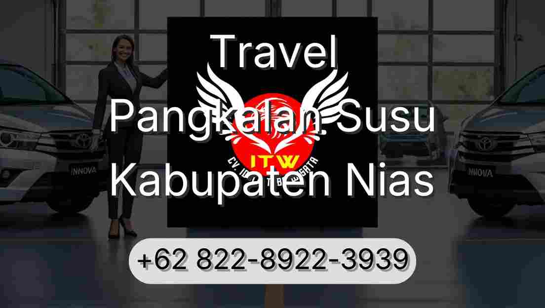 Travel Pangkalan Susu Kabupaten Nias