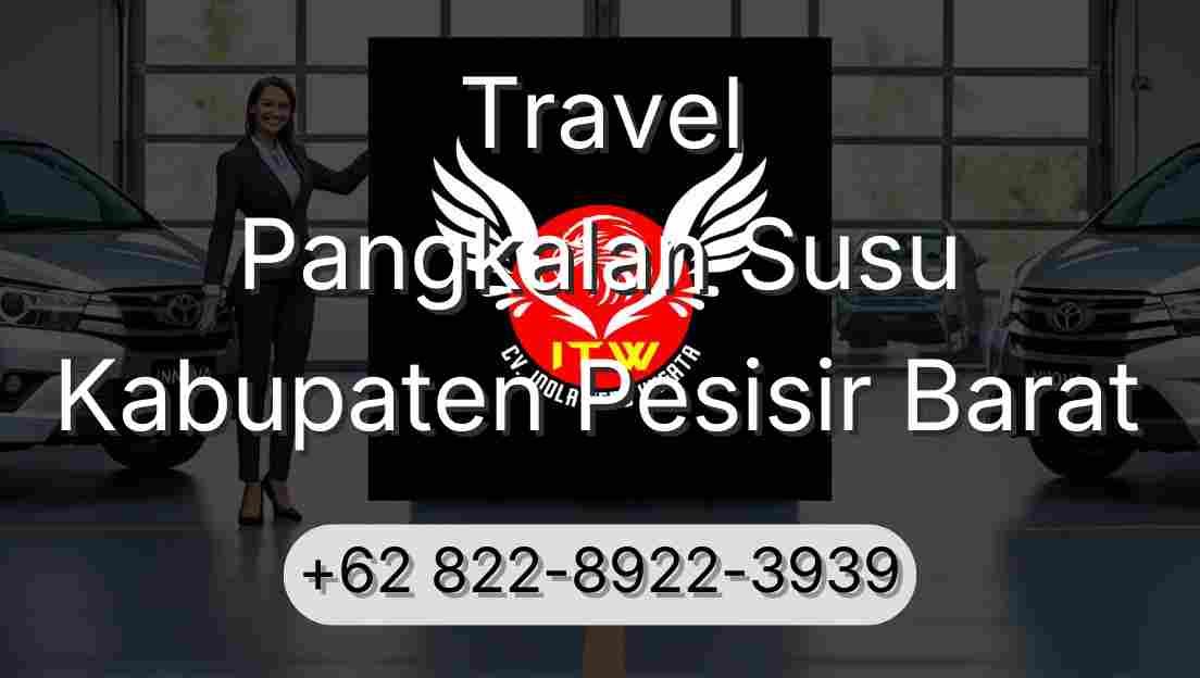 Travel Pangkalan Susu Kabupaten Pesisir Barat