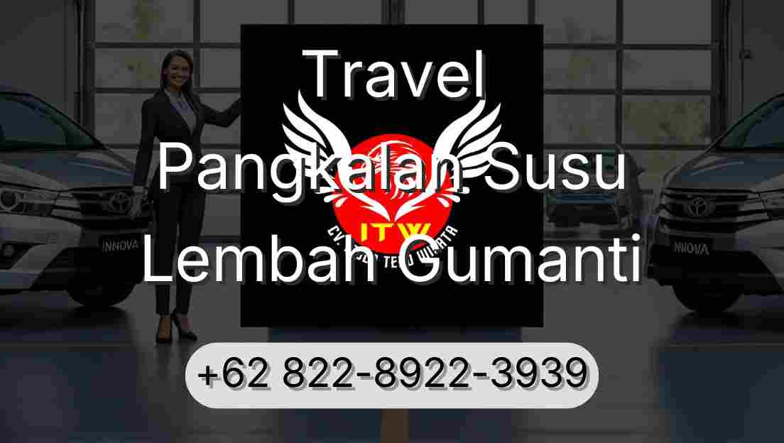 Travel Pangkalan Susu Lembah Gumanti