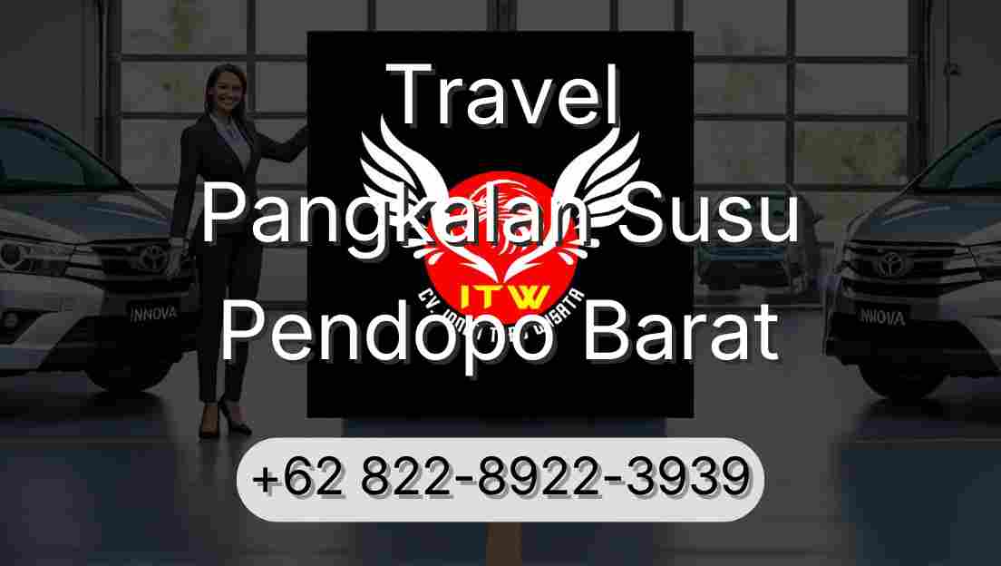Travel Pangkalan Susu Pendopo Barat