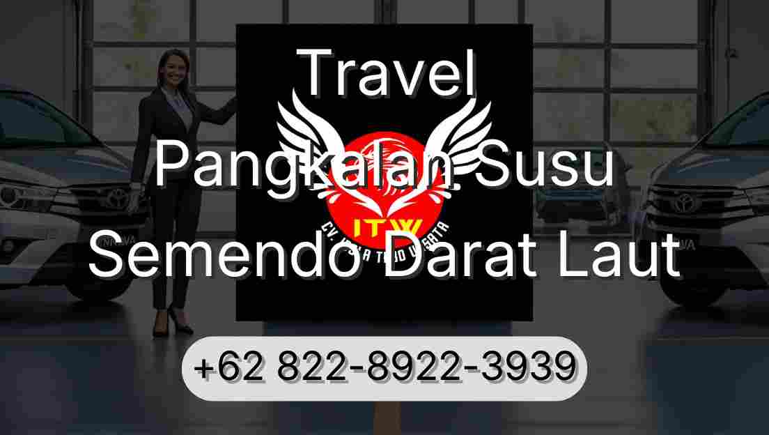 Travel Pangkalan Susu Semendo Darat Laut