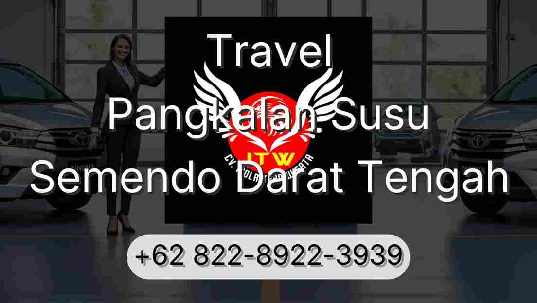 Travel Pangkalan Susu Semendo Darat Tengah