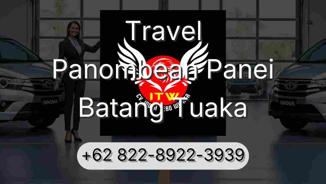 Travel Panombean Panei Batang Tuaka