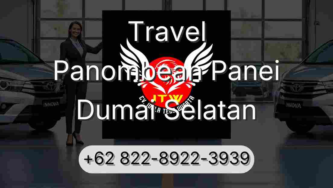 Travel Panombean Panei Dumai Selatan