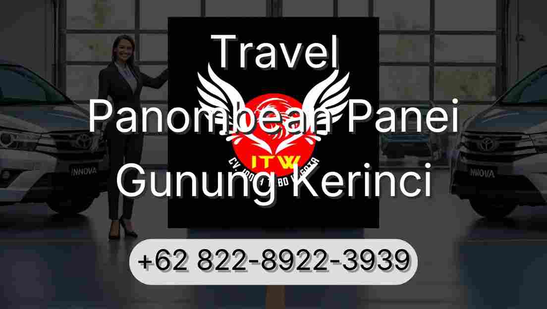 Travel Panombean Panei Gunung Kerinci
