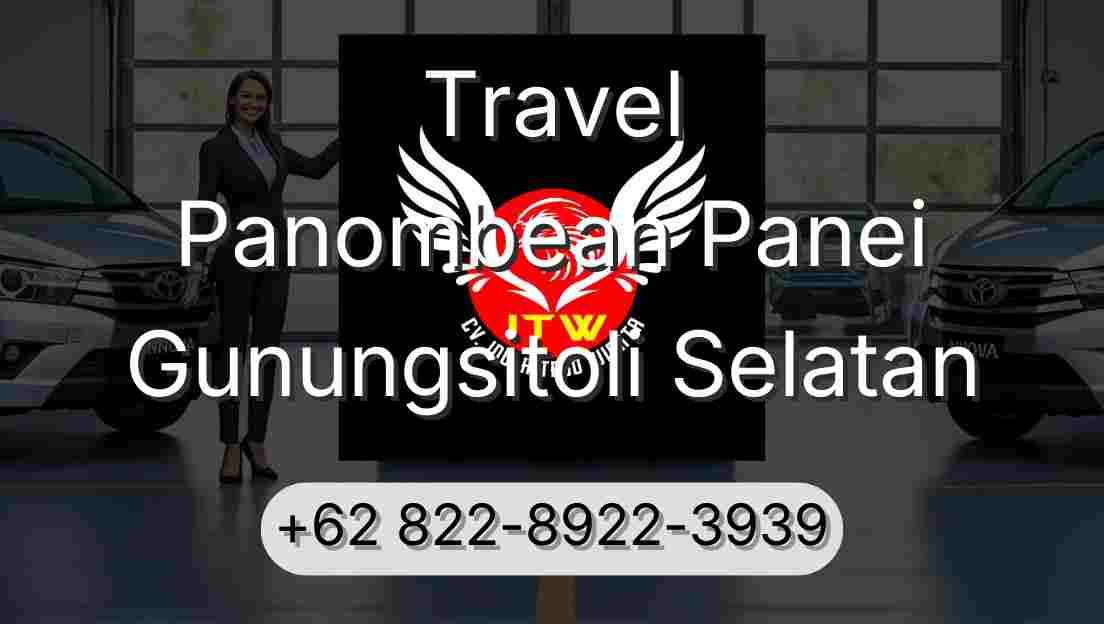 Travel Panombean Panei Gunungsitoli Selatan