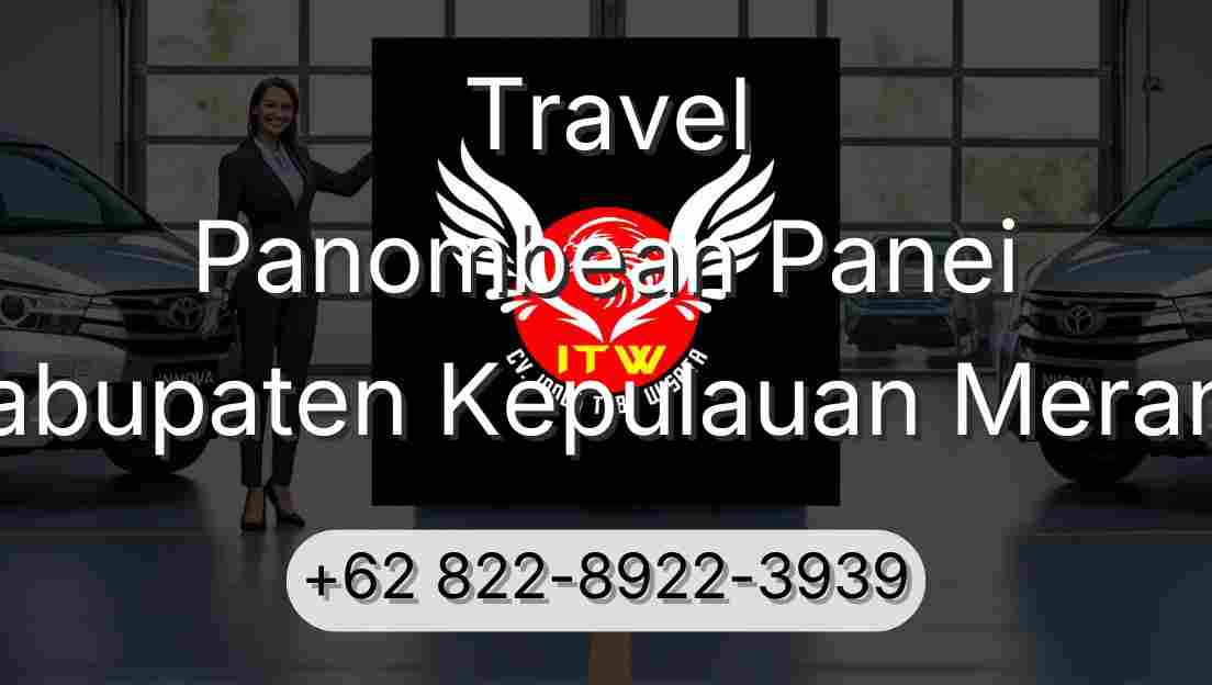 Travel Panombean Panei Kabupaten Kepulauan Meranti