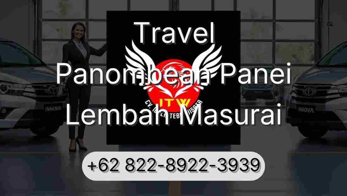 Travel Panombean Panei Lembah Masurai