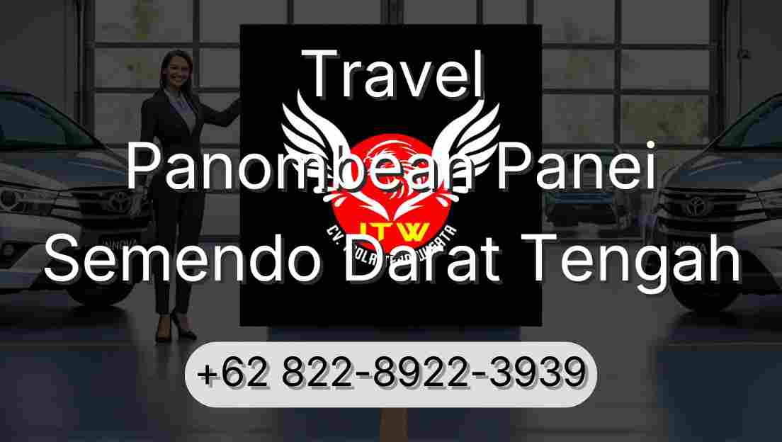Travel Panombean Panei Semendo Darat Tengah