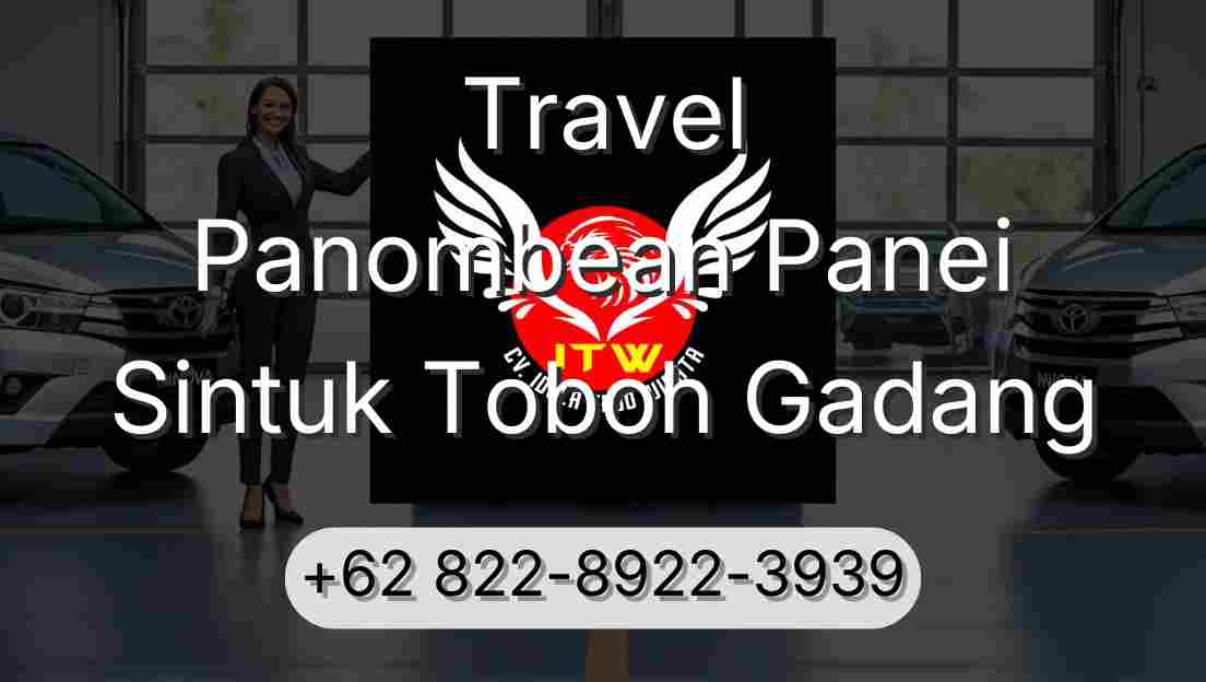 Travel Panombean Panei Sintuk Toboh Gadang