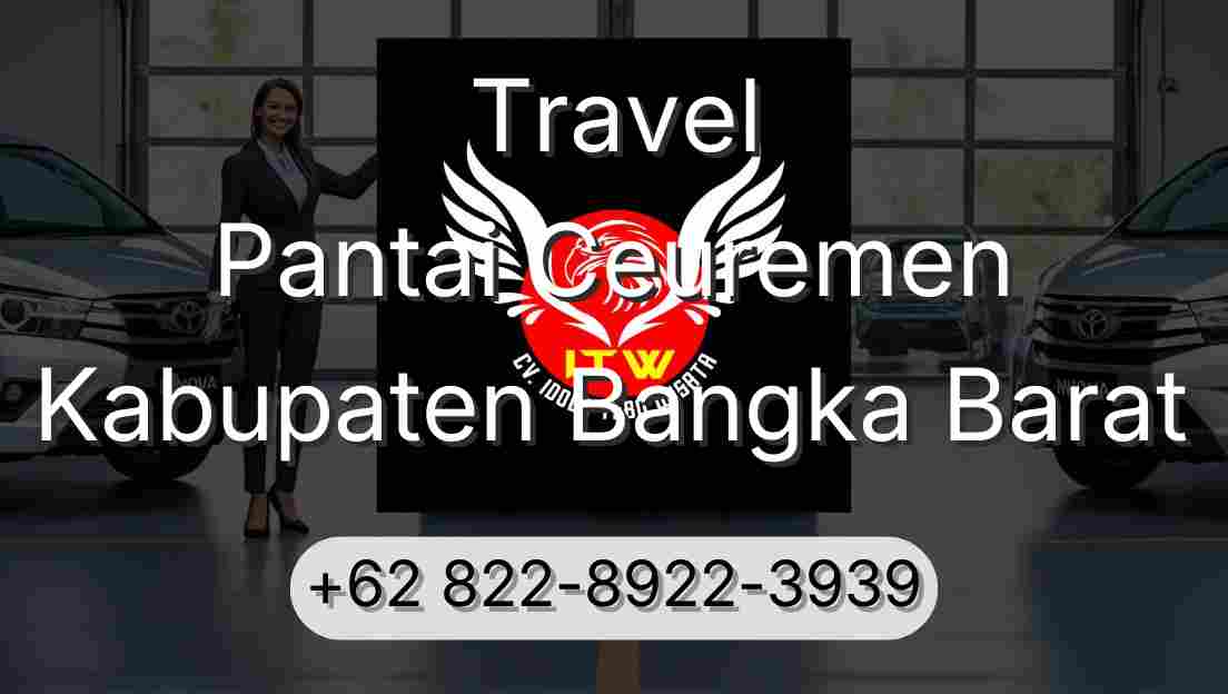 Travel Pantai Ceuremen Kabupaten Bangka Barat