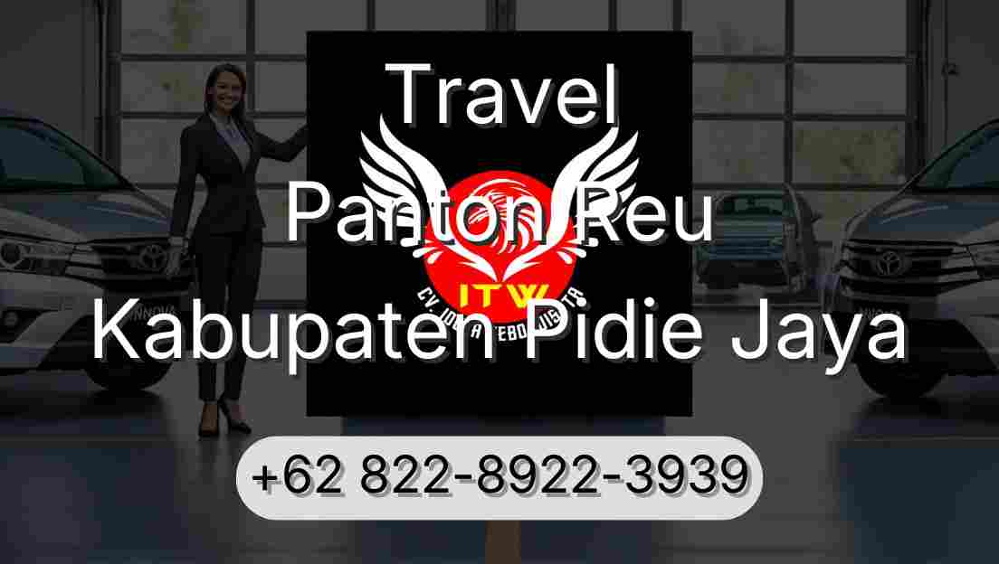 Travel Panton Reu Kabupaten Pidie Jaya