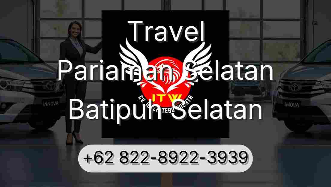 Travel Pariaman Selatan Batipuh Selatan