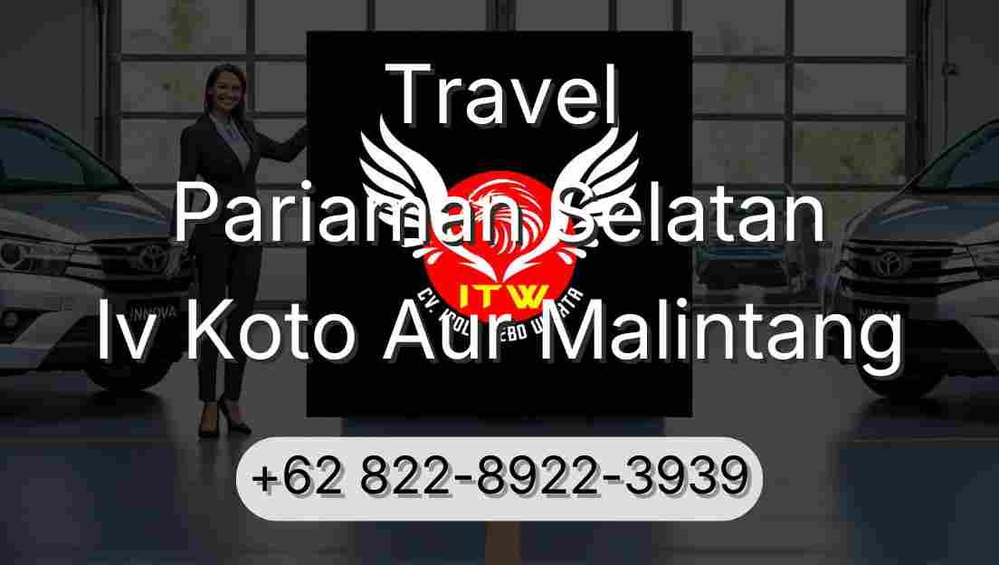Travel Pariaman Selatan Iv Koto Aur Malintang